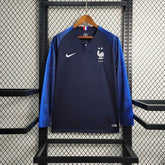 Retro France national 2018 home game Long Sleeve
